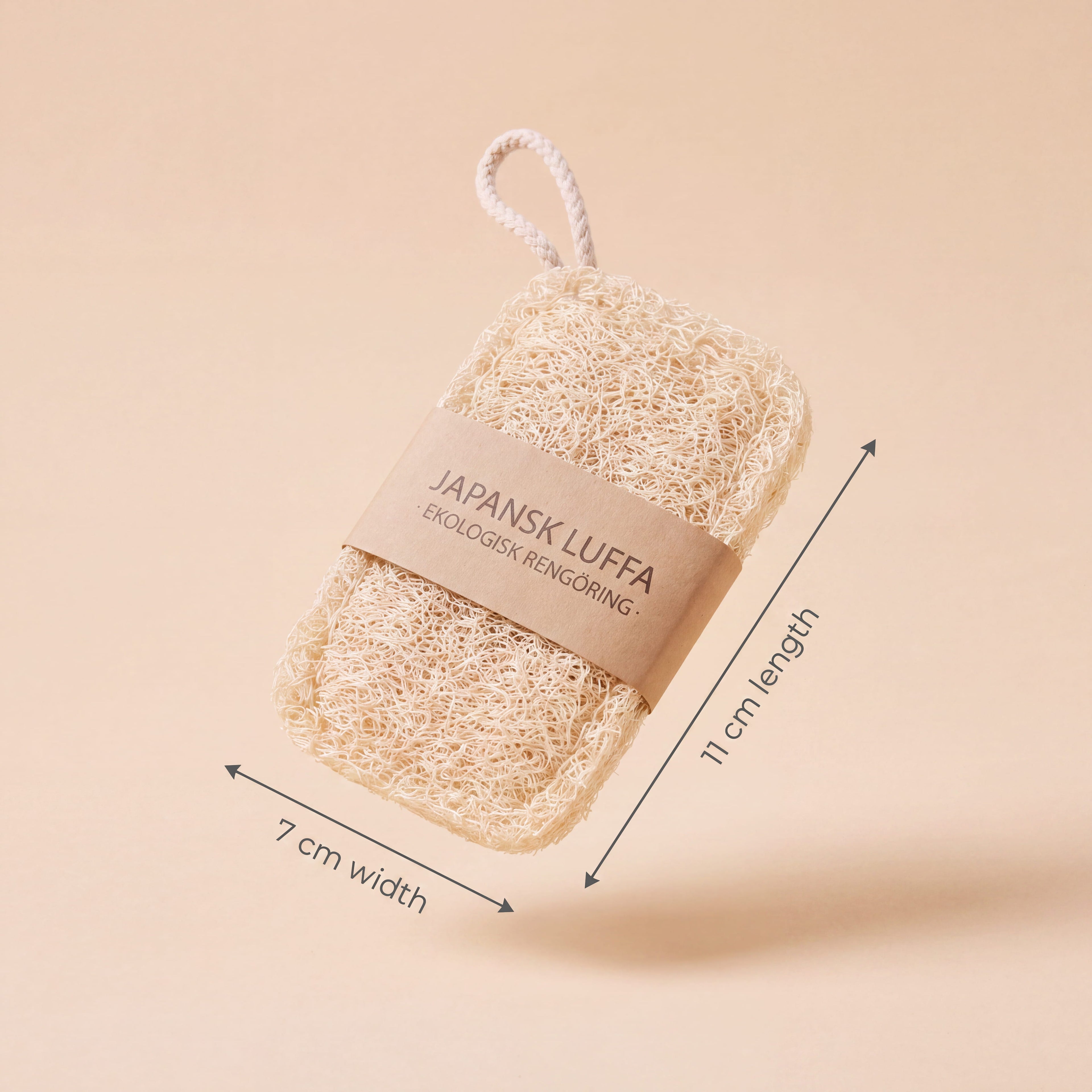 Naturlig Loofah Svamp — Säg Nej till Mikroplaster
